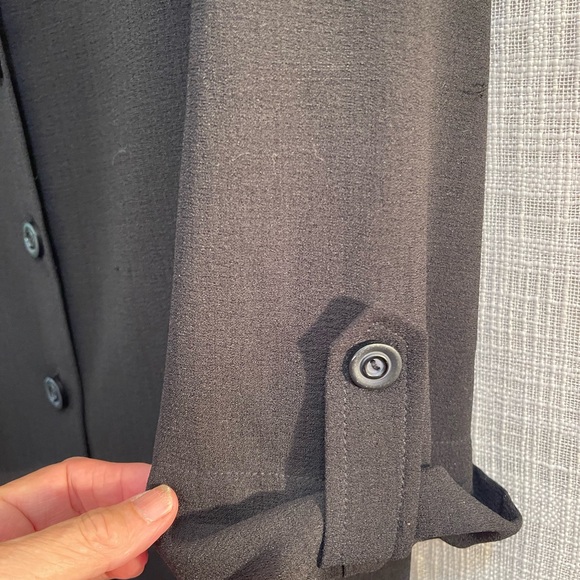 Plus sized black blazer, black jacket - Picture 3 of 5